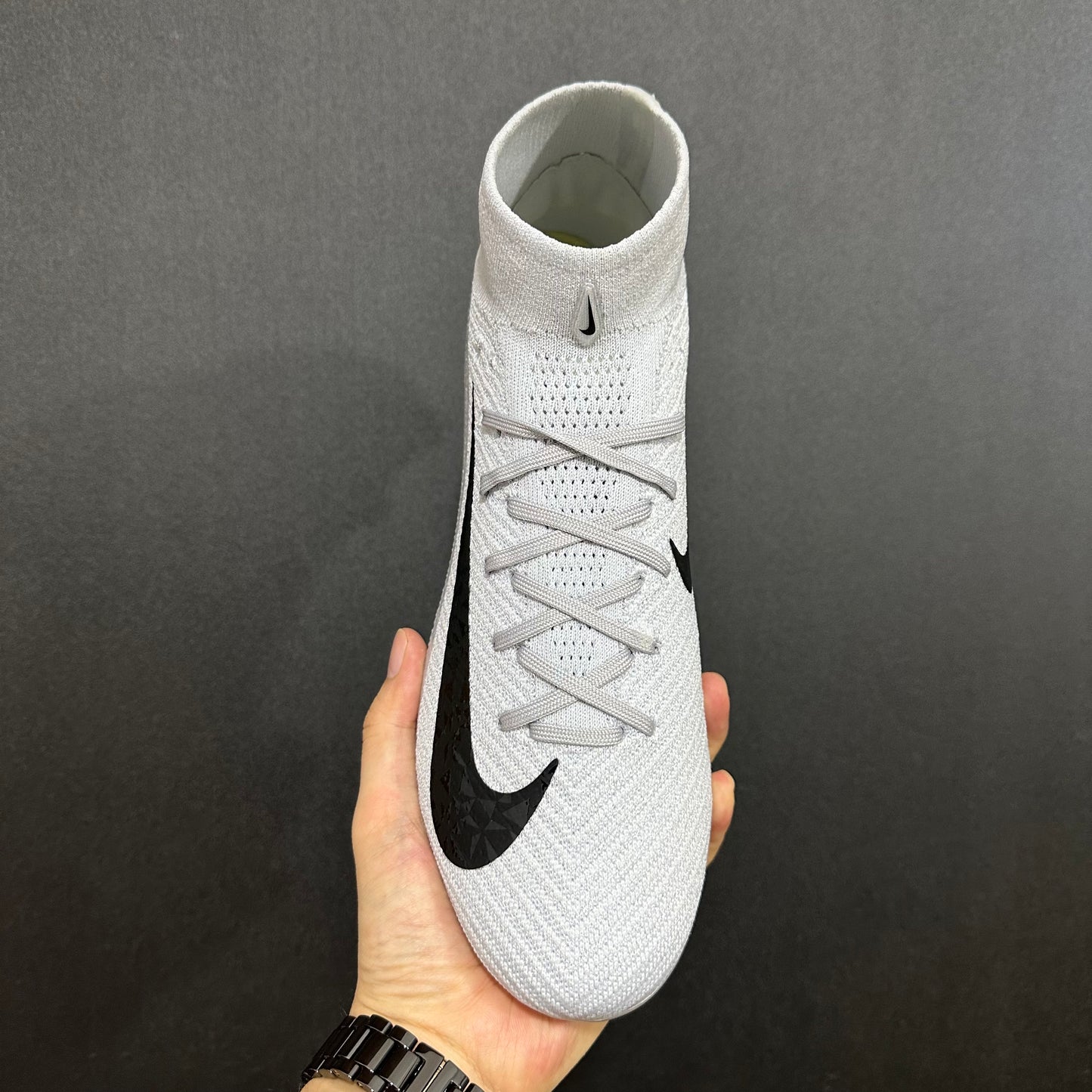 MERCURIAL SUPERFLY FG SILVER/BLACK