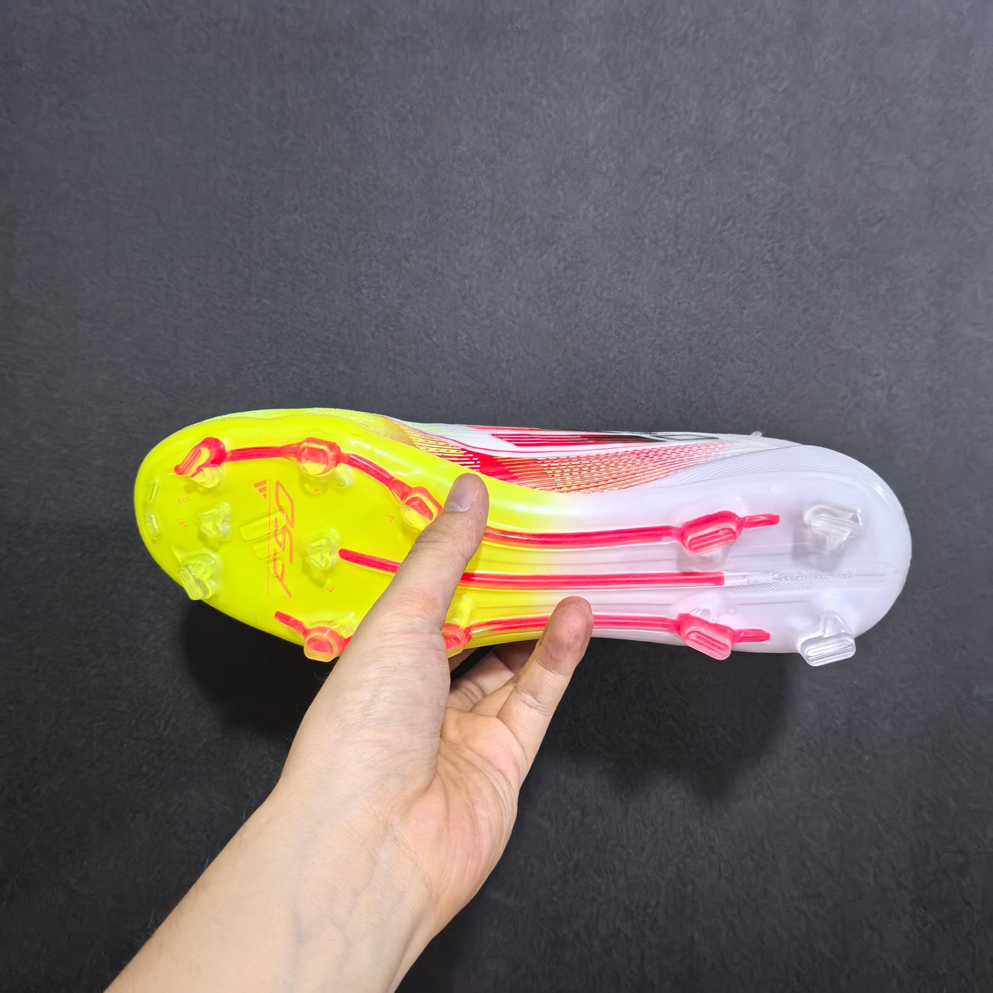 F50 ELITE FG WHITE/RED/YELLOW