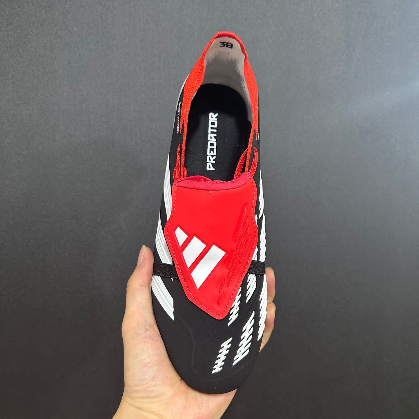 PREDATOR ELITE FT FG BLACK/RED/WHITE