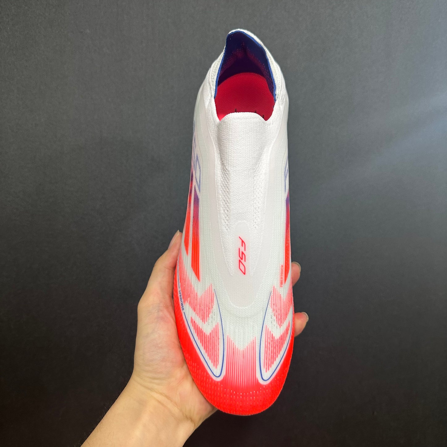 F50 ELITE FG WHITE/ORANGE/BLUE