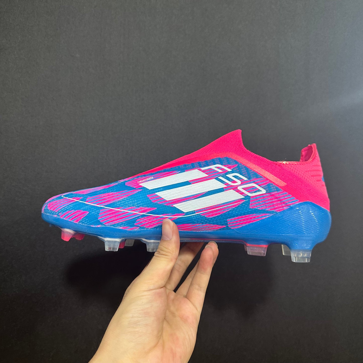 F50 ELITE FG PINK/BLUE/WHITE