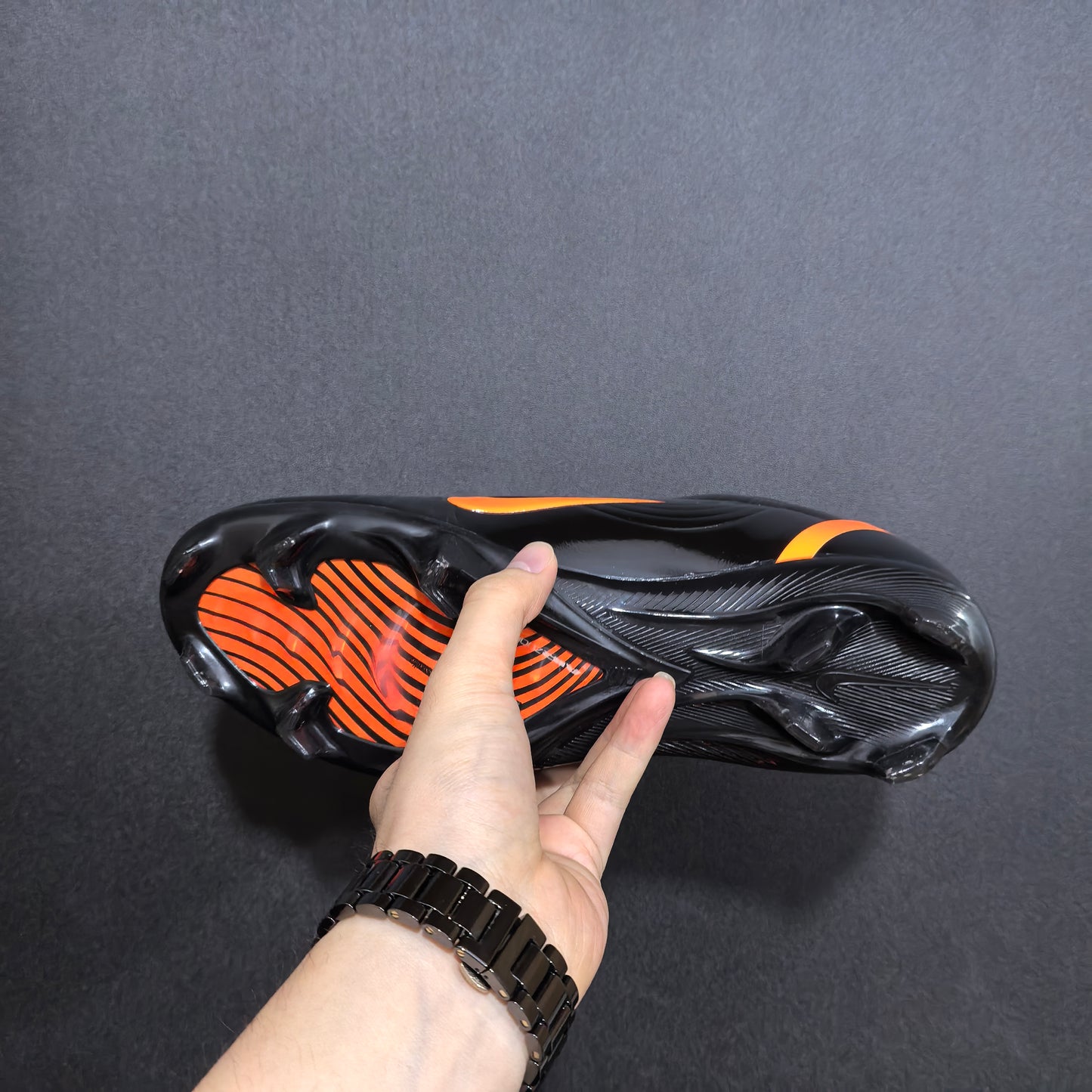 MERCURIAL VAPOR 1 R9 BLACK/ORANGE