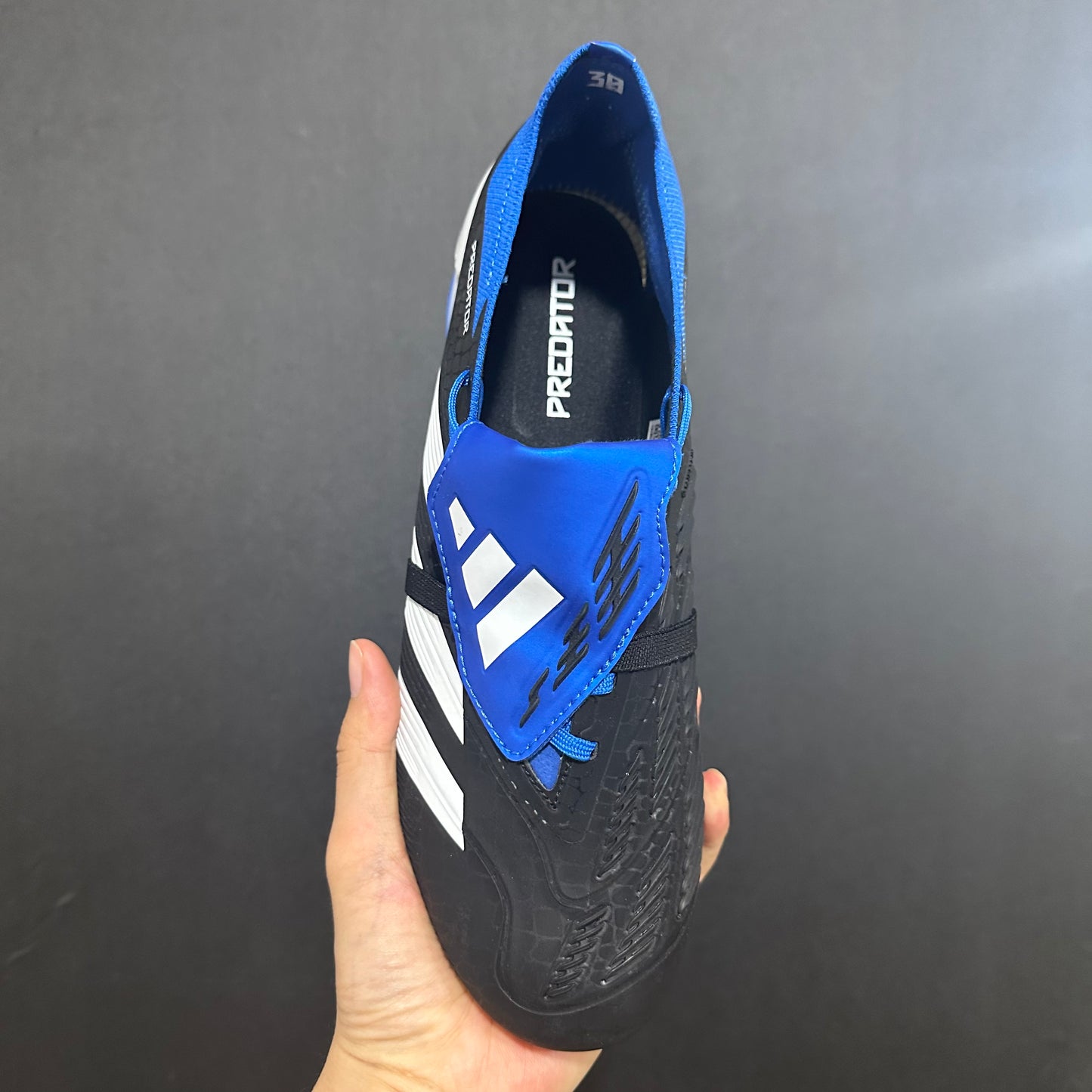 PREDATOR ELITE FT FG BLACK/BLUE/WHITE