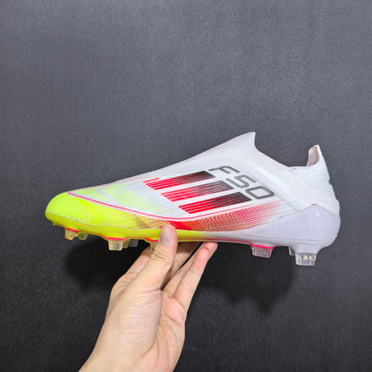 F50 ELITE FG WHITE/RED/YELLOW