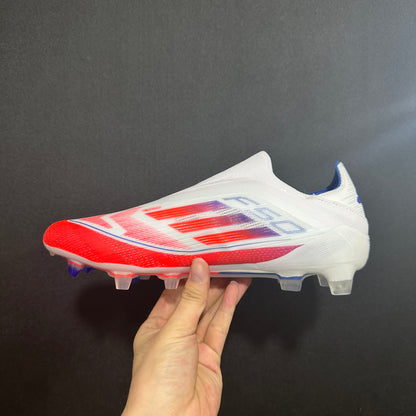 F50 ELITE FG WHITE/ORANGE/BLUE
